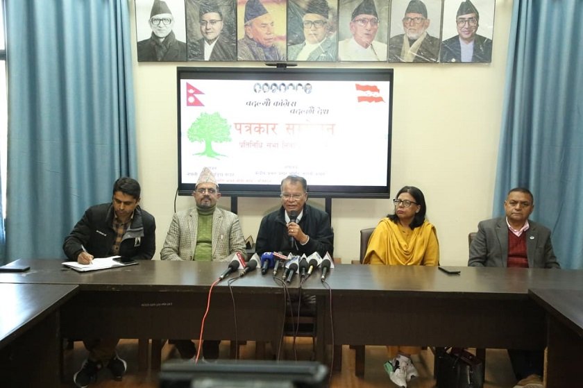 कांग्रेसले चुनावी गठबन्धन नगर्ने