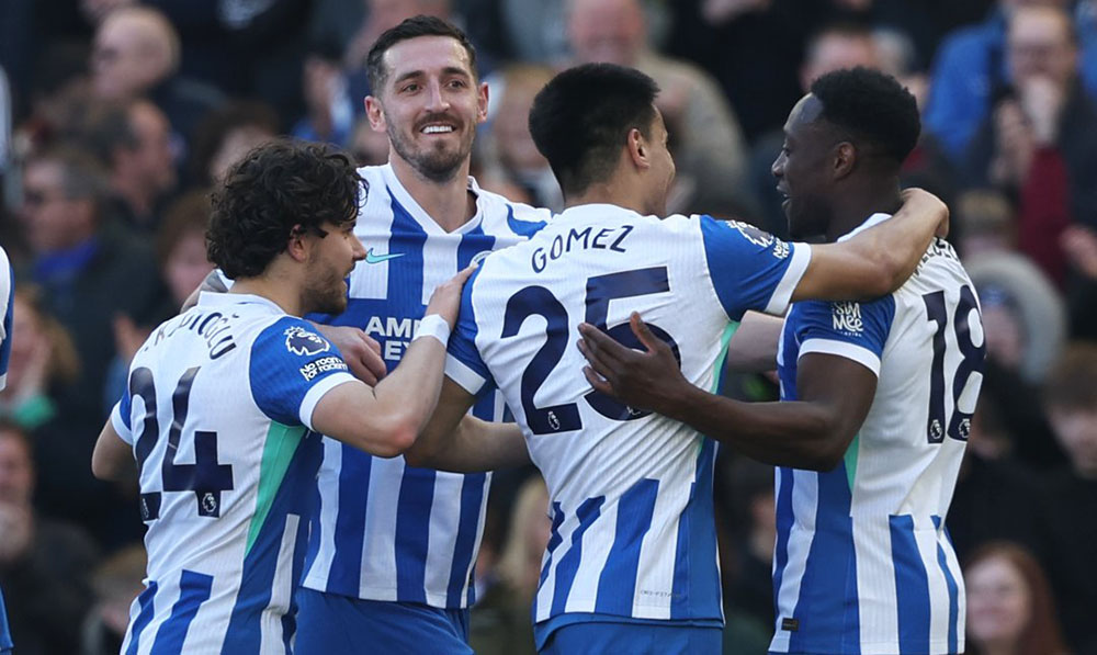 लिभरपुलमाथि ब्राइटनको शानदार जित