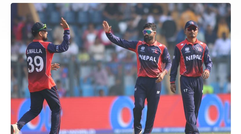 इंग्ल्यान्डले नेपाललाई दियो बलियो लक्ष्य