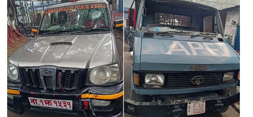 व्यापारी र सुरक्षाकर्मीबीच झडप, ३ जना सशस्त्र प्रहरी घाइते