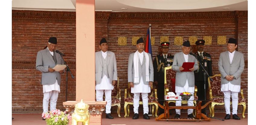 प्रतिनिधि सभाका ज्येष्ठ सदस्य केसीले लिए शपथ