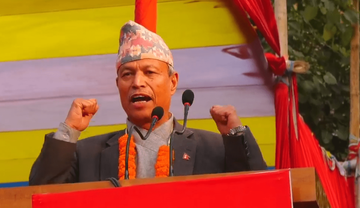 ‘बुढाहरुको पार्टी’ भन्नेले प्रचण्डसँग ‘मर्निङ वाक’ गरेर देखाउन् : भीम रावल