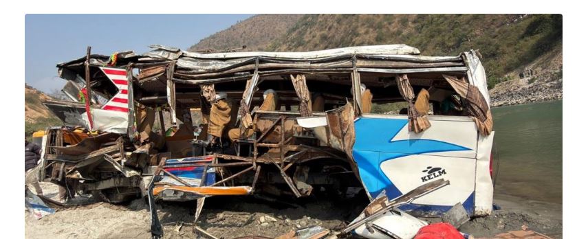 रामेछाप बस दुर्घटना अपडेट : मृतकको संख्या १२ पुग्यो