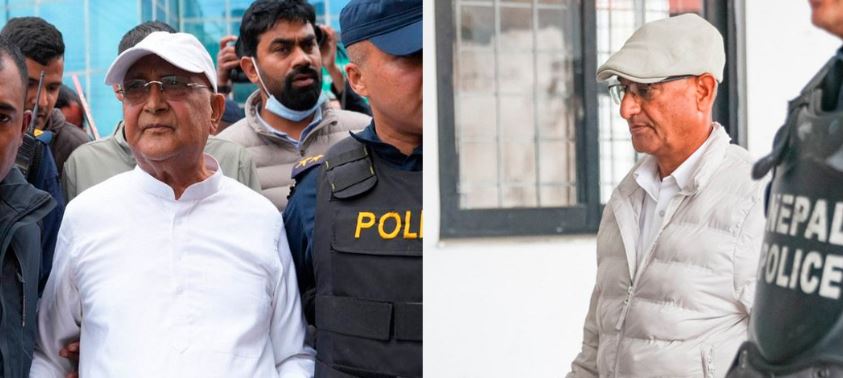 ओली र लेखकलाई ५ दिन हिरासतमा राख्न अदालतको अनुमति