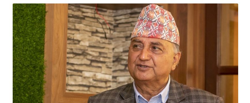 ईश्वर पोखरेलद्वारा एमाले अध्यक्षमा उम्मेदवारी घोषणा