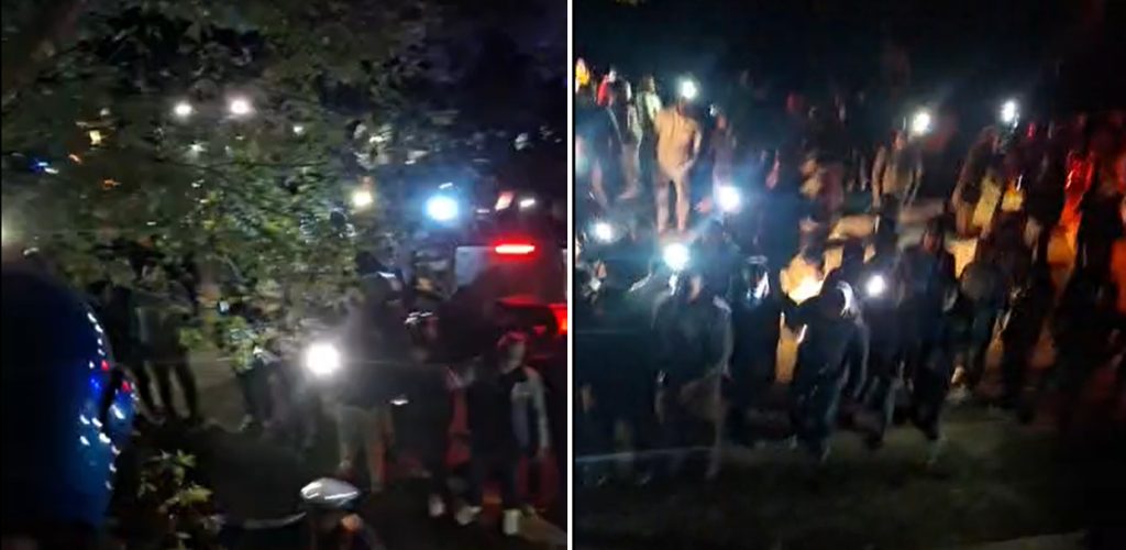 काठमाडौँको शंखरापुर –३ लप्सेफेदी जंगलमा बस दुर्घटना हुँदा ४ जनाको मृत्यु