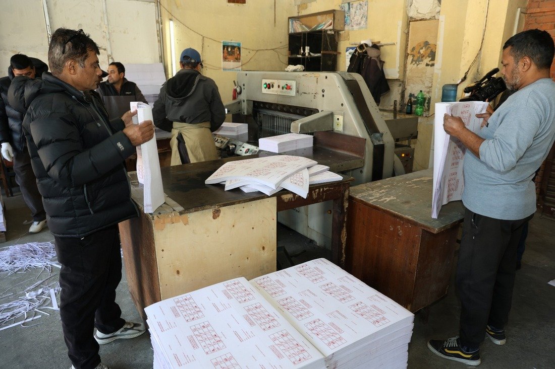 ४७ जिल्लाका ११० निर्वाचन क्षेत्रका एक करोड ३७ लाख ९१ हजार मतपत्र छापिए