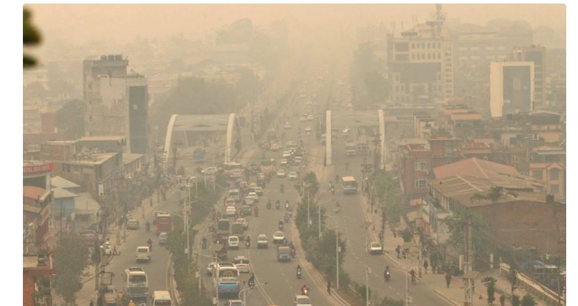 काठमाडौँ विश्वकै प्रदूषित सहरको सूचीमा पाँचौँ स्थानमा
