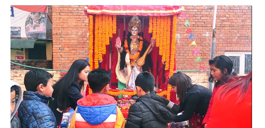 आज श्रीपञ्चमी, सरस्वती पूजा गरेर मनाइँदै