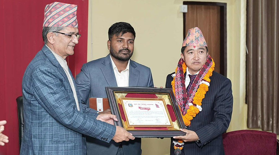 राखेप सदस्यसचिव टंकलाल घिसिङको बिदाइ