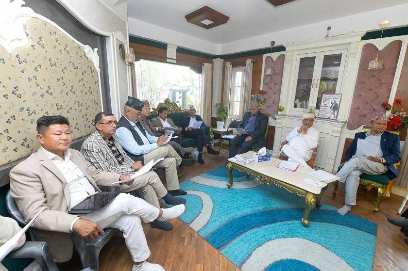 गुन्डुमा एमाले सचिवालय बैठक सुरु